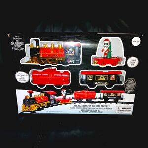 The Nightmare Before Christmas Jack Skellington Holiday Express Train Set